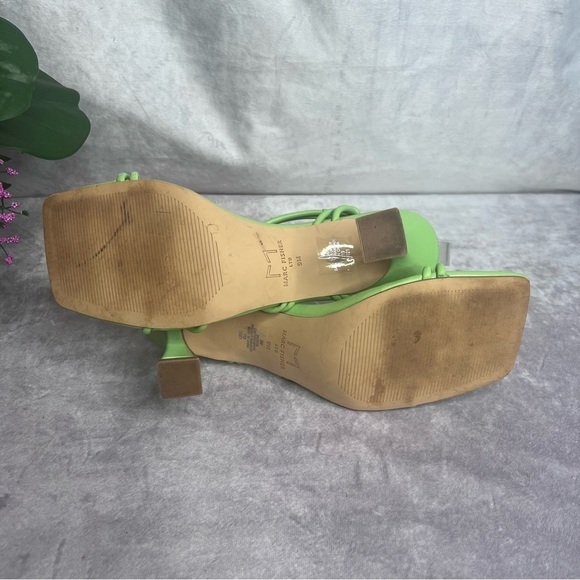 MARC Fisher Davia Strap Sandal Green Size 9M - Picture 8 of 11